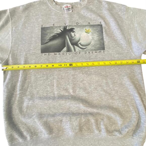 Vintage Disney Store Eeyore Sweatshirt XL – The Magic of Dreams - Picture 3 of 7